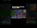 Bro just hit a trick shot on an ai #fortnite #bot #gaming #funny #trickshoot #fyp #viral