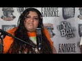 houston female rapper lopez drops hot freestyle on famous animal tv