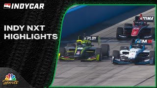 Indy NXT Series HIGHLIGHTS: Milwaukee 100 | 8/31/24 | Motorsports on NBC