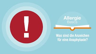 Was sind die Anzeichen für eine Anaphylaxie? | Allergy Insider