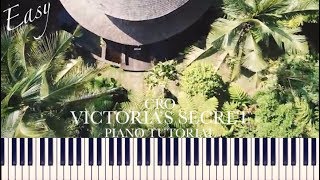 Cro - Victoria's Secret (Easy Piano Tutorial + Sheets)