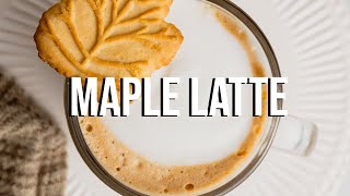 Easy Maple Latte (3 Ingredients!)