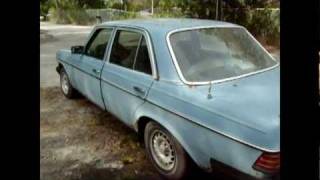 POOR 81 MERCEDES 240D I HAVE HAD IT OVER 2 YEARS AND CAN'T DRIVE IT CAUSE OF AIR IN CLUTCH LINES