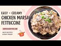 Creamy Chicken Marsala Fettuccine