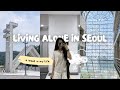 Living Alone in Seoul | realistic weekdays at the lab, what i eat, study