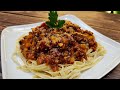 Spaghetti Bolognese | The Best Bolognese Sauce Recipe