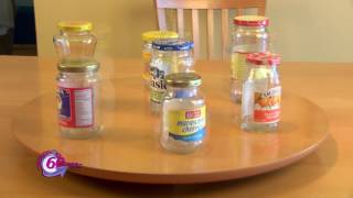 Repurpose, Reuse and Get Organized: Glass Jars