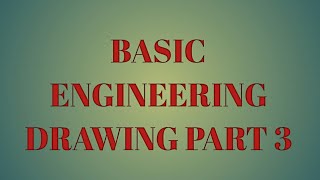 TNPSC DRAFTMAN online classes - basic engineering drawing part 3