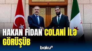 Hakan Fidandan Suriyaya mühüm səfər