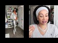 styling silver metallic pants 2024 fashion trends winter outfit ideas crystal momon