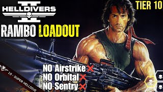 Helldivers 2: FIRST BLOOD! | Rambo Build