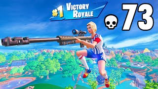 73 Elimination Solo vs Squads WINS Full Gameplay (Fortnite Chapter 4 Season 2)!