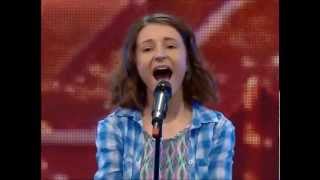 Girl sings Sia's   Chandelier on X Factor audition Georgia