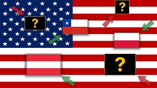 Hidden Flags Inside the USA Flag 🇺🇸😱