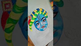 jai shree krishna ❤️..#trending #art #drawing #painting #radhakrishna #viral #share #krishna #short