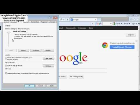 How to Enable Cookies on Internet Explorer (When Deactivated) How to Enable Cookies on Internet Explorer (When Deactivated)