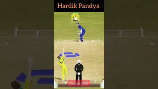 Hardik Pandya 🥰🥰 #rc22 #realcricket22 #cricket #shorts #ytshorts #foryou #trending #gameplay #games