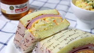 (ENG)든든하고 맛있는 에그포테이토샐러드 샌드위치 egg potato salad sandwich