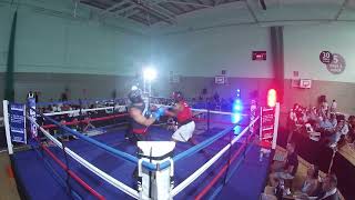 Ultra White Collar Boxing  BASILDON  MICHAEL AMUSHAN VS MARK THE MONEY TORES