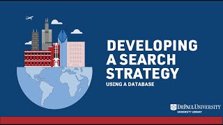 Developing a Search Strategy Using a Database