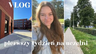 pierwsze dni na uczelni 👩🏼‍🎓🎓 || VLOG