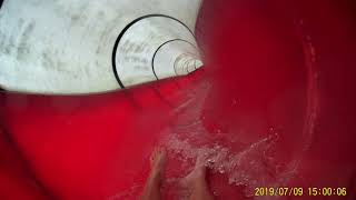 aquapark Liberec-red tobogan/červený tobogán