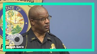 St. Pete PD chief gives update on a pair of recent shooting deaths