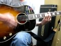 Gibson J-160E  And I Love Her    John Lennon Part