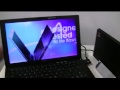 Sony VAIO Z laptop video demo