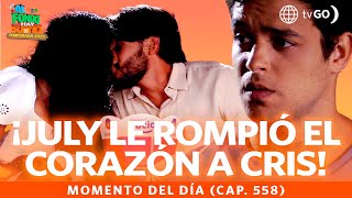 Al Fondo Hay Sitio 12: Cristóbal vio besándose a July y Salvador (Capítulo n° 558)