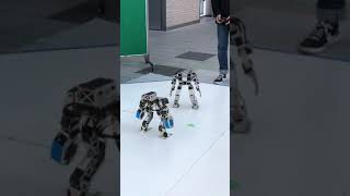 二足歩行ロボットバトル！バンザック対アルデバラン【Biped robot battle】#roboone #robotics #shorts