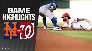 Mets vs. Nationals Game Highlights (6/3/24) | MLB Highlights