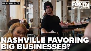 Is Nashville favoring big business over small business? More on tax breaks