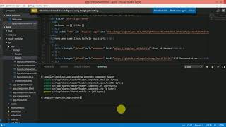 angular 4 template part 1