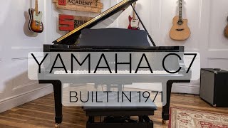 Yamaha C7 Baby Grand Piano Built in 1971