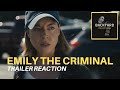 EMILY THE CRIMINAL trailer reaction:  Aubrey Plaza nails this one!