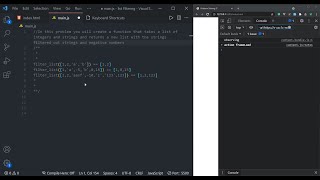 Problem Solving With JavaScript - filtered out strings and negative numbers