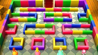 【マリオパーティ10】ミニゲームデイジーVsピーチVsロゼッタVsトアデット(COM最強 たつじん)