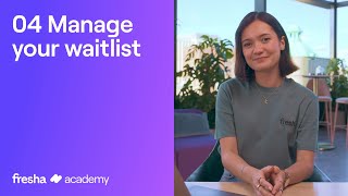 Manage your waitlist | Fresha Academy