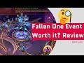 Fallen One - Review - Worth it? - 14th May - Legacy Of Discord - Apollyon