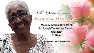 The Christian Burial of Veronica Alexander