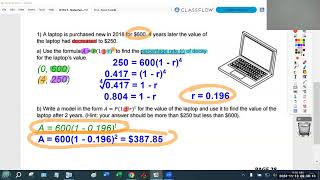 11-13-2024 - CHS - OBEN - 2-YEAR ALGEBRA 2 AB - Compound Interest (DAY 1)