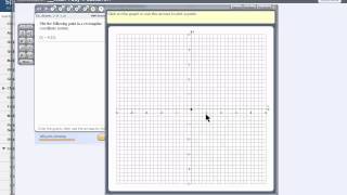 Plot Points with MyMathLab