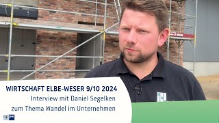 WIRTSCHAFT ELBE-WESER 9/10 2024: Interview mit Daniel Segelken