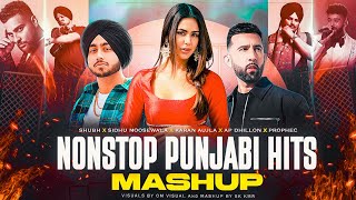 Nonstop Punjabi Hits Mashup 2024 | Shubh ft. Sonam Bajwa | Punjabi Jukebox | Karan Aujla | Om Visual