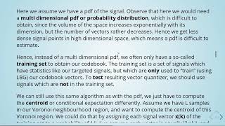 ADSP - 05 Vector Quantizer - 05 LBG Algorithm
