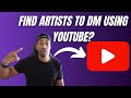 How to find artists to dm on IG using YouTube [How To Sell Beats In 2023]