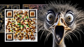 AI augmented QR codes - Stable Diffusion and ControlNet