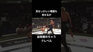 結局極めちゃうクレベル【RIZIN】#shorts