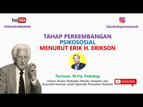 Teori Perkembangan Psikososial Erik Erikson - Psikologi - 2023